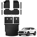 Floor Mat Cargo Mat Backrest Mat and Door Sill for Chevy Blazer 2019-2026