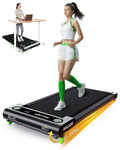 Small Walking Pad Treadmill with Incline - Black