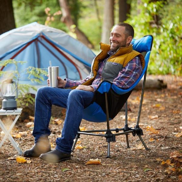 Flex Height Sling Chair Blue 4.83 Pounds