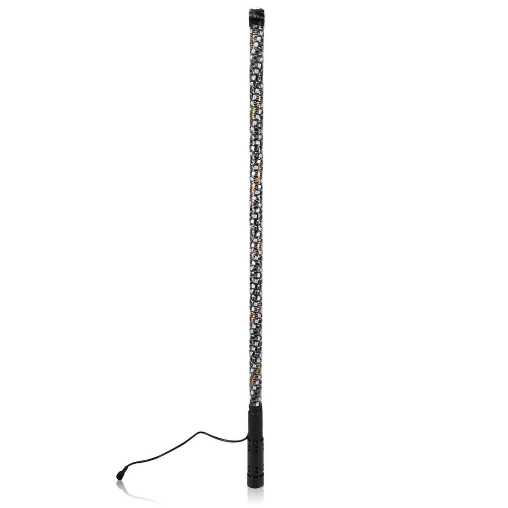 New Genssi 5FT Dual RGB LED Whip Lights Spiral Design Heavy Duty for Powersports. Retail $79.00
