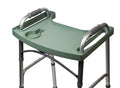 Green Walker Tray for Rolling Folding Walker with Cup Holder
