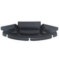Return Item WOWTK Three-Pocket Batwing Fairing Pouch for Harley Touring 2014-UP Retail $39.00