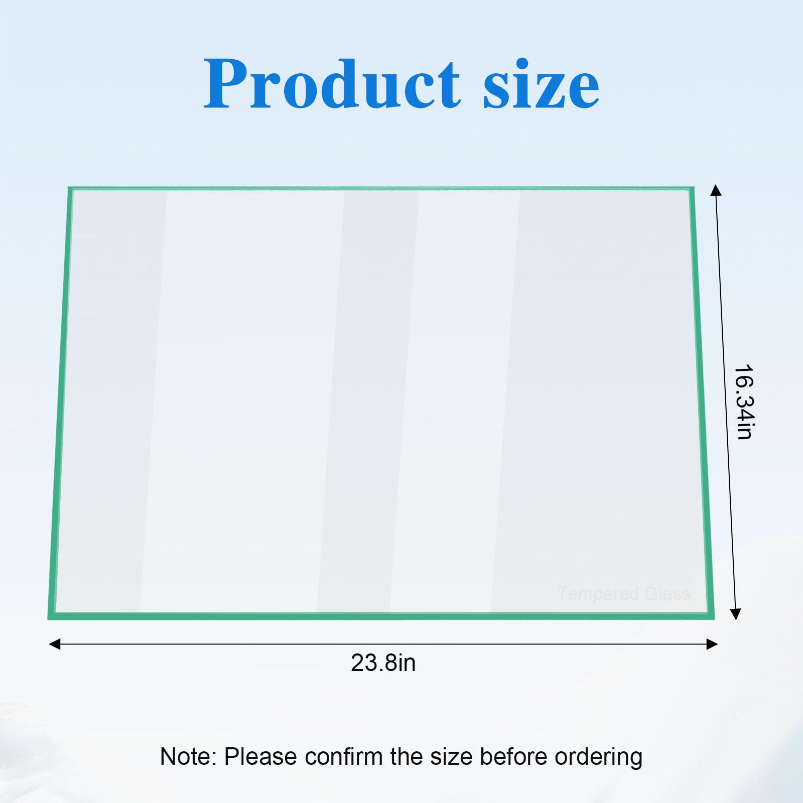 240350620 glass shelf replacement Compatible with Frigidaire Refrigerator Kenmore, Kelvinator,Replaces PD00000513, 240350656, 240443904, 891122, AP2115933 Retail $41.00