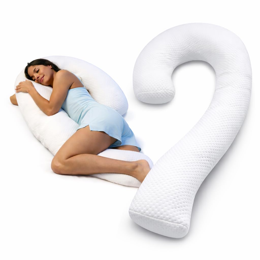 Open-Box New Contour 7-in-1 Ergonomic Micro-Coil Support Body Pillow Retail $44.80