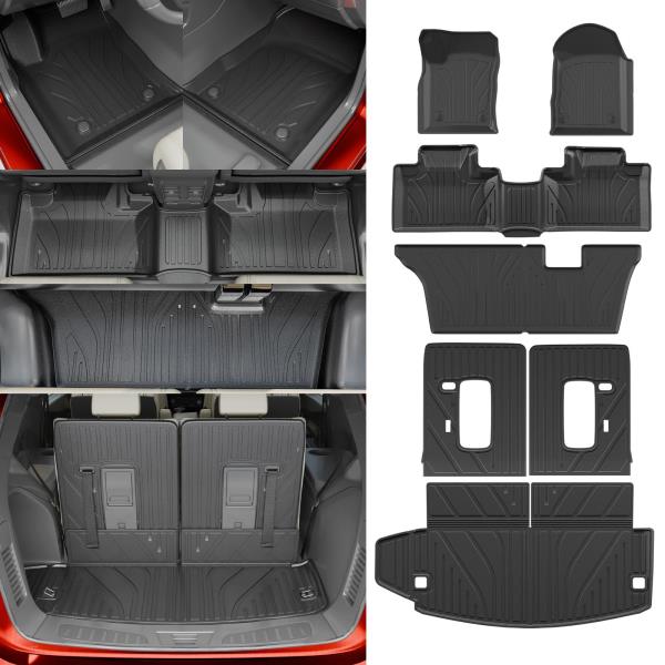 Dattumar Floor Mats Set (7 PCS) for 2016-2025 2026 Dodge Durango 7-Seater Retail $132.00