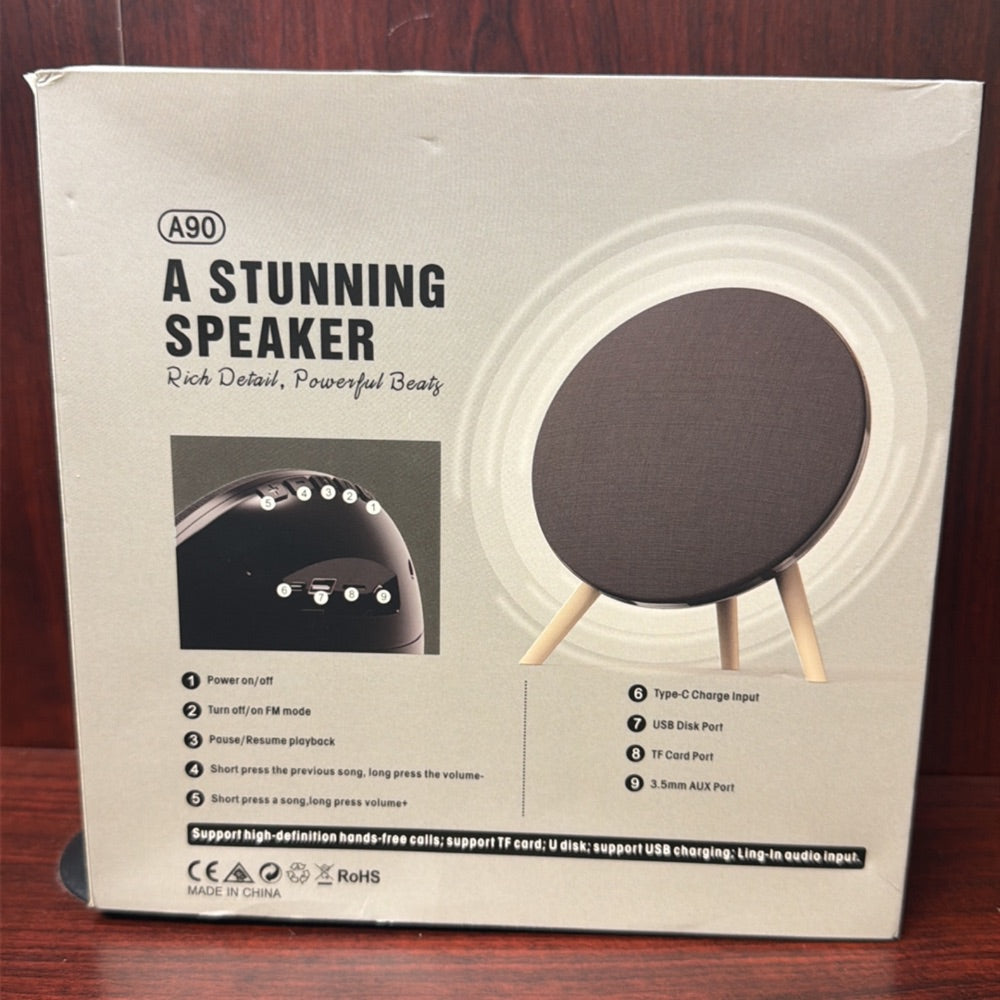 New A90 BT V5.4 Hi-Res Audio Wireless - Bluetooth Speaker
