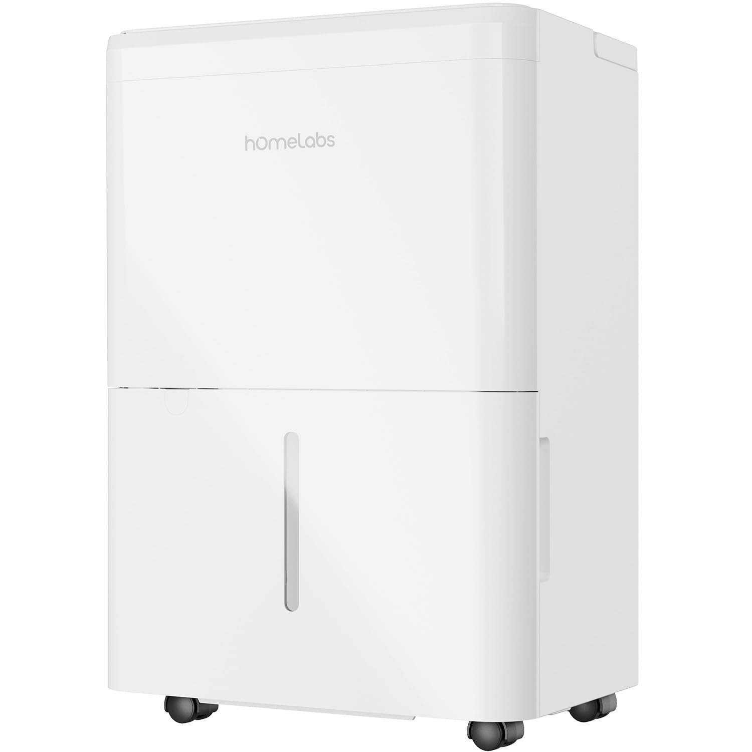 White Ultra Quiet Compact Wi-Fi Dehumidifier 8 Pint for 1800 Sq Ft