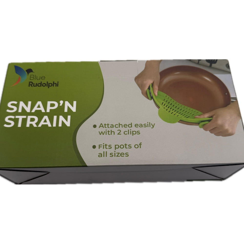Green SNAPN STRAIN Universal Pot Strainer Retail $15.00