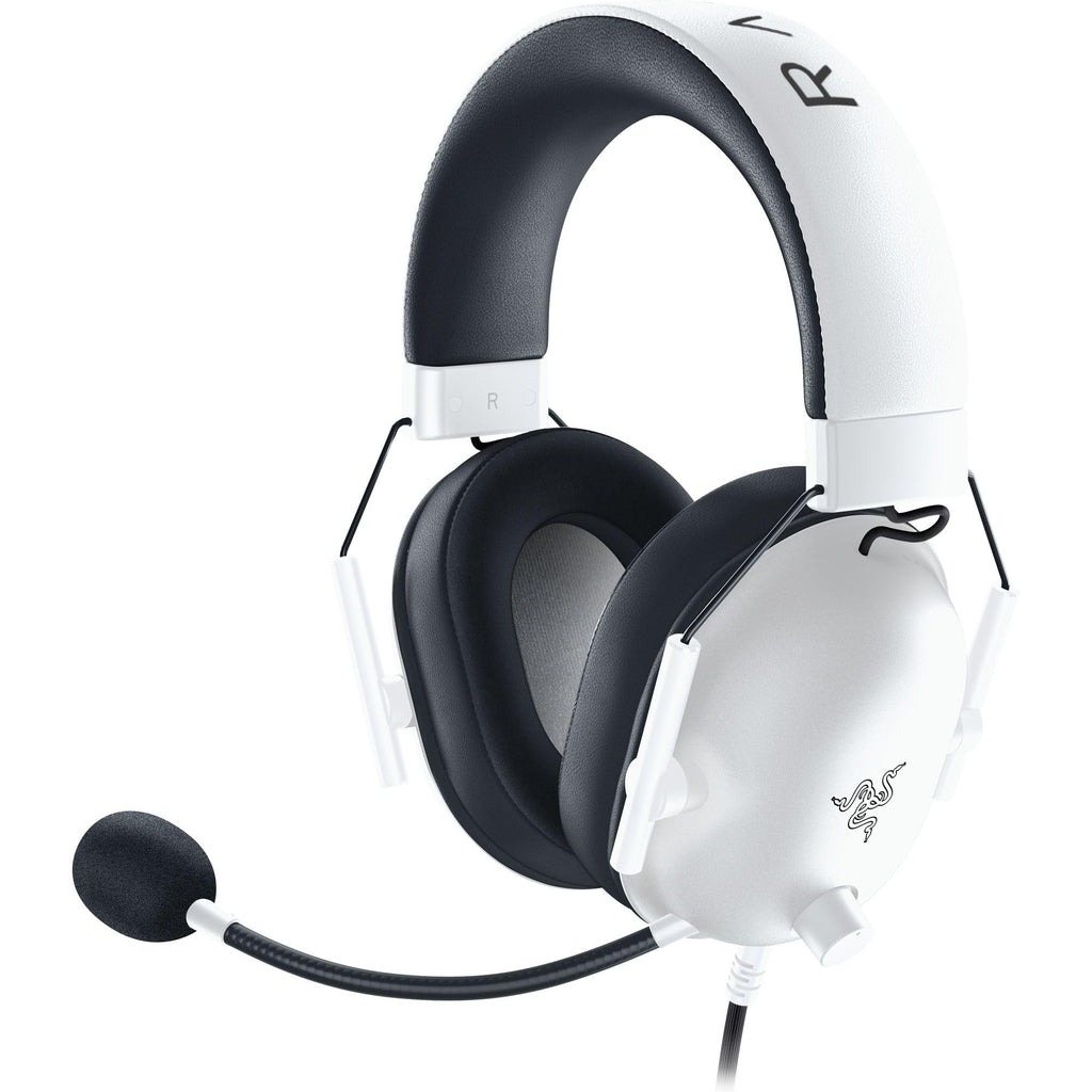 Razer BlackShark V2 X Multi-Platform Gaming Headset - 50mm Drivers Cardioid Mic White