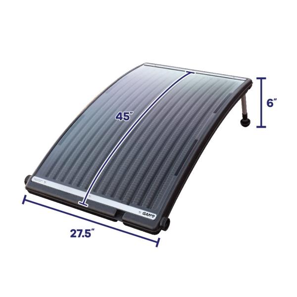 Game | SolarPRO | Curve Solar Heater for Intex & Bestway Pools Retail $249.00