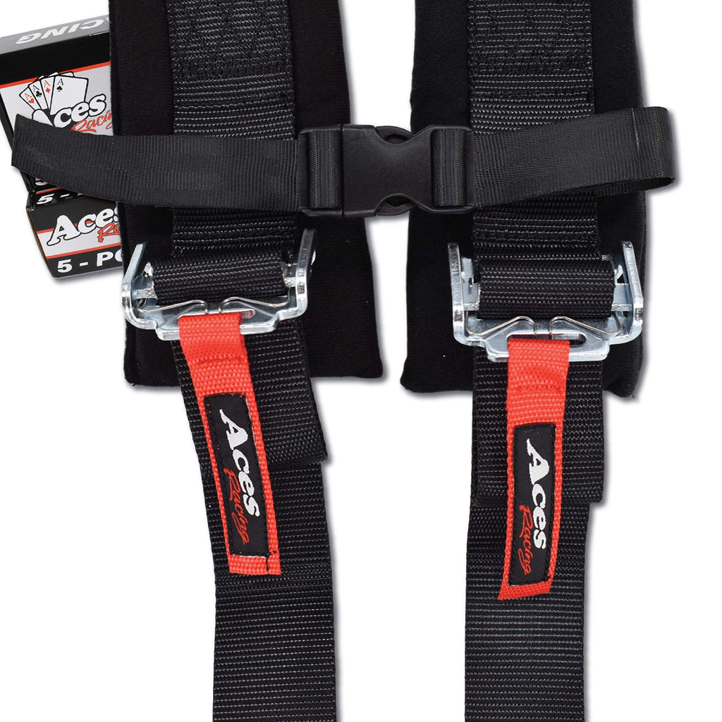 Point Harness with 2 Inch Padding Black - Universal Fit for UTVSxS Retail $64.00