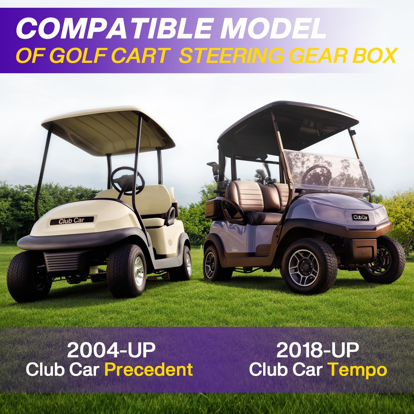 Steering Gear Box Assembly for Club Car PrecedentOnwardTempo 2004-UP Golf Carts $41.25