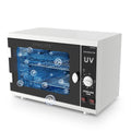 UV Sanitizer Cabinet. Dual Lamp UV Light Sanitizer Box with Timer Setting, Suitable for Cleaning of Various Items Retail $89.00
