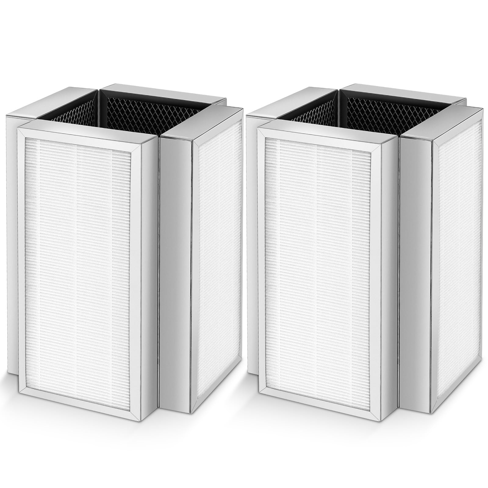 New WILERDA 3-in-1 HEPA  Carbon Air Purifier Filters for 50 Series 2 Pack Retail $53.00