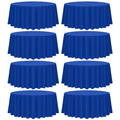Pack Royal Blue Round Tablecloths - 120 Inch Polyester