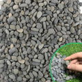 LB Mexican Beach Pebbles 1-Inch Grey River Rocks for Garden Landscaping and Potting