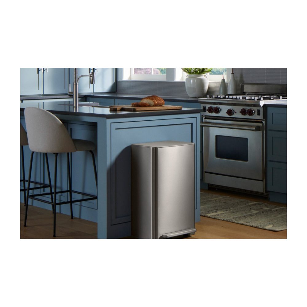 Simplehuman 45L Stainless Steel Rectangular Step Trash Can CW1807