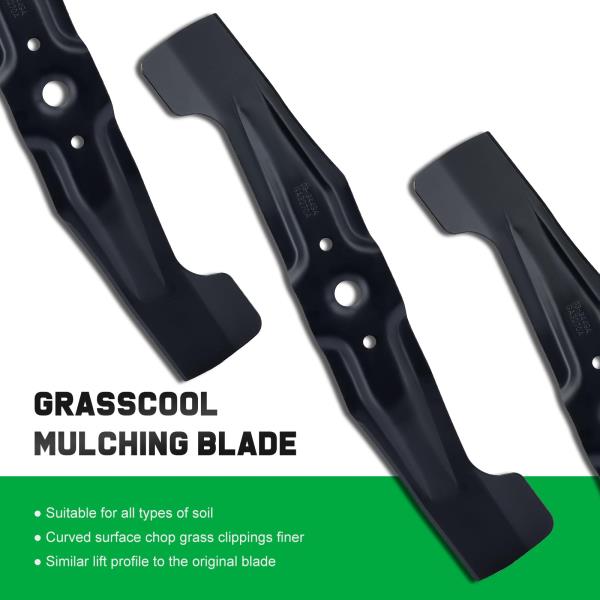 Grasscool HRR2169VKA HRN216 Honda Lawn Mower Mulching Blades Replacement Retail $38.00