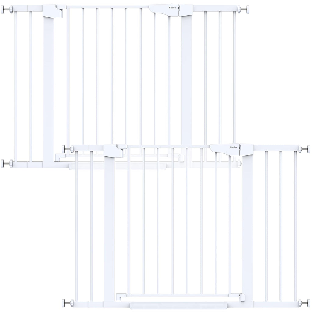 Pack 30-46 Baby Gate for Stairs and Doorways White $145.50