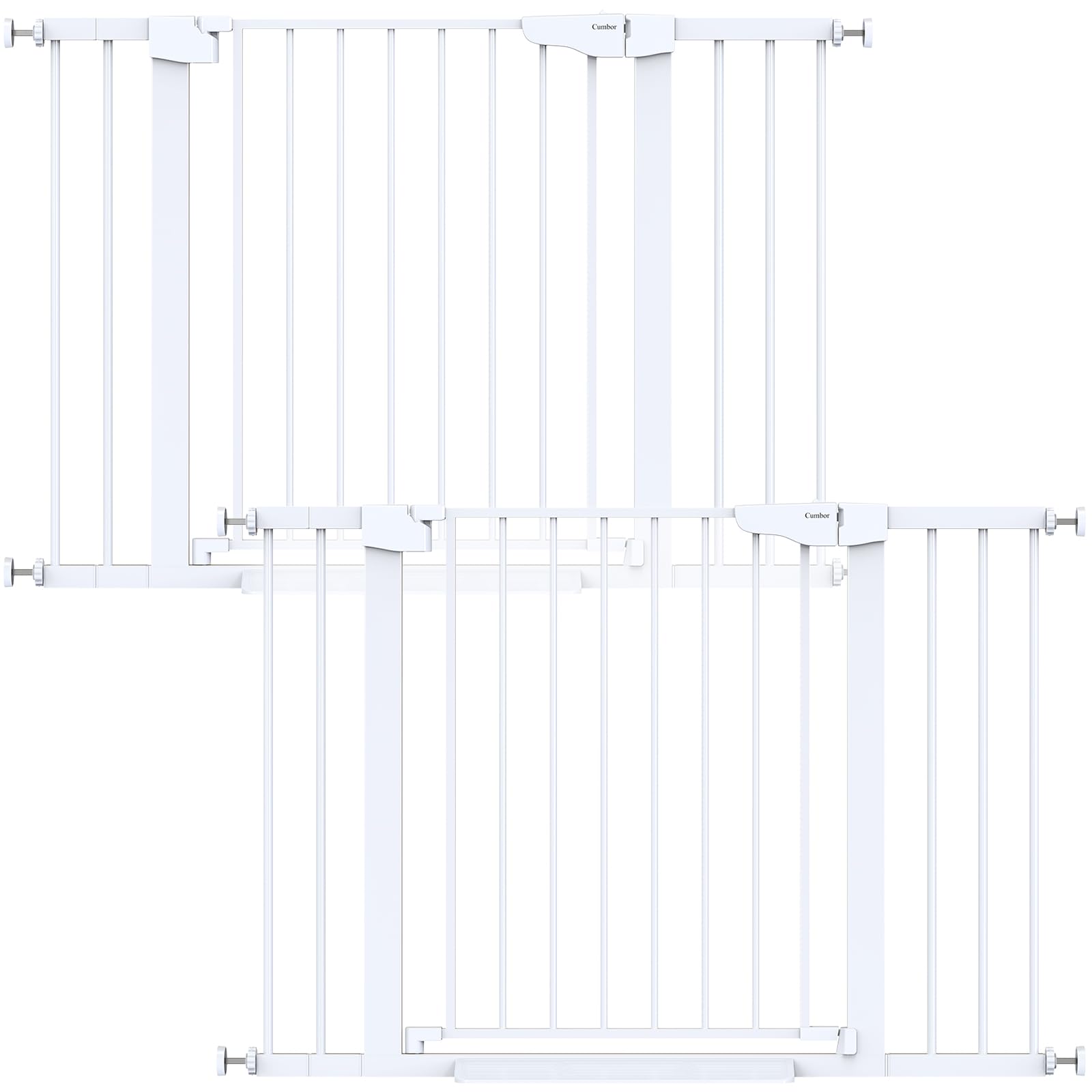 Pack 30-46 Baby Gate for Stairs and Doorways White $145.50