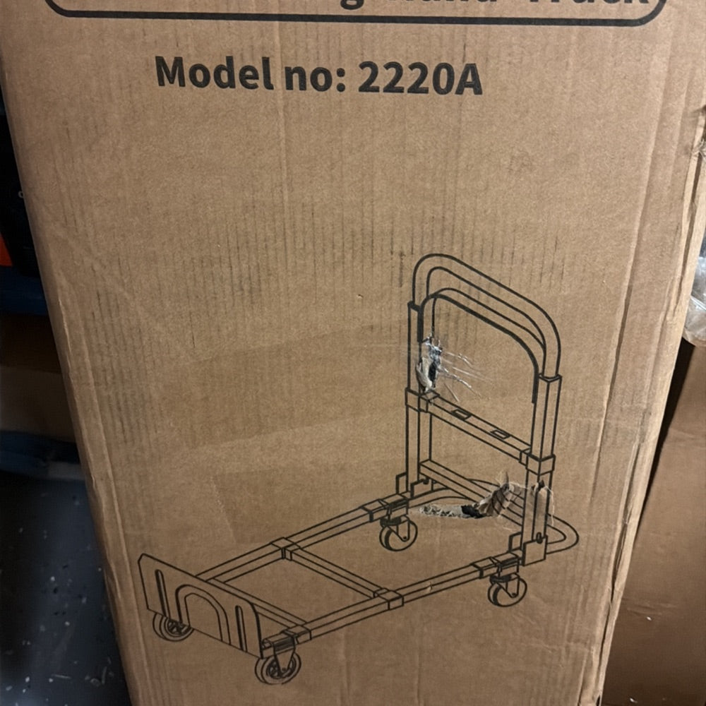 Open-Box New ZROECWT 600lbs Capacity 3-in-1 Aluminum Folding Hand Truck
