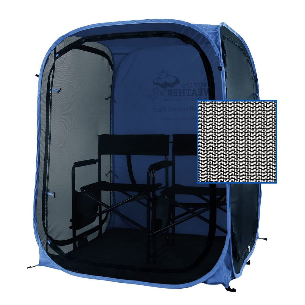 WeatherPod MyPod Mesh 1-2 Person Pop-Up Screen Tent Pod BugMosquito Protection UPF 50 Navy