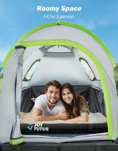 Truck Tent with Rainfly for 5.5Ft-5.8Ft Truck Bed Waterproof PU2000mm 2 Person Tent