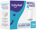 Pack Diaper Pail Refills for DEKOR CLASSIC Powder Scent Odor Eliminating Extra Thick Retail $23.00