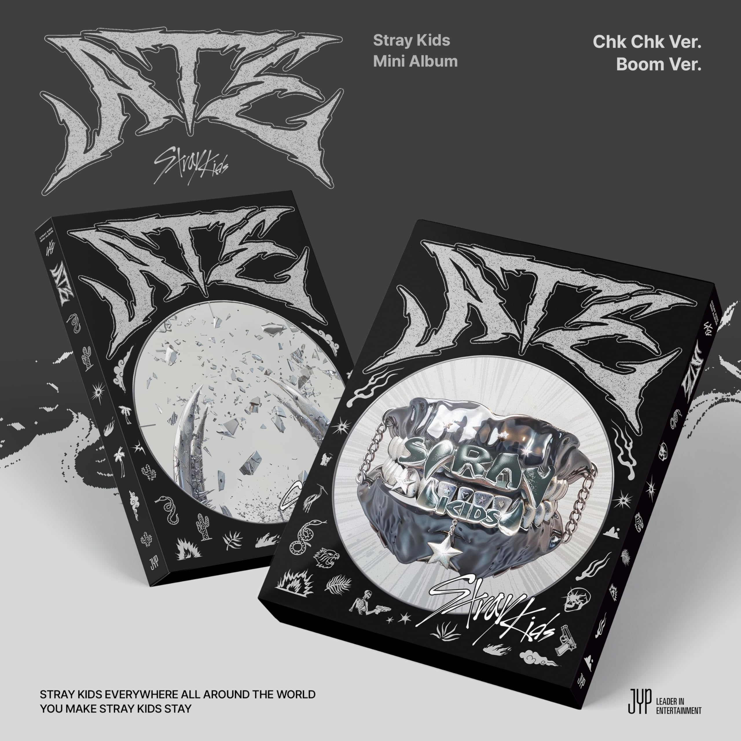 Stray Kids ATE Chk Chk Ver. Boom Ver. Retail $30.00