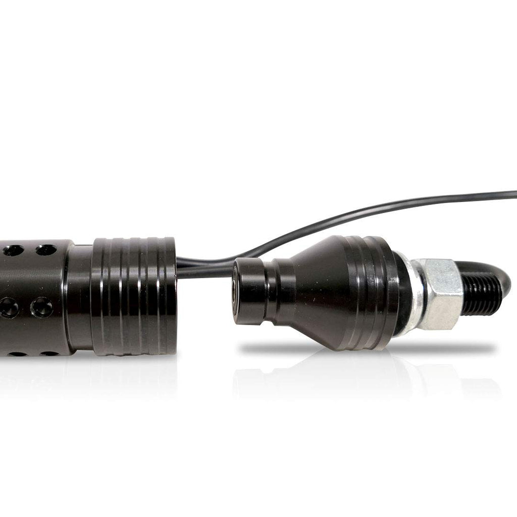 New Genssi 5FT Dual RGB LED Whip Lights Spiral Design Heavy Duty for Powersports. Retail $79.00