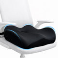 Brown X-Large Ergonomic Memory Foam Seat Cushion
