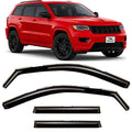 In-Channel Rain Guards for Jeep Grand Cherokee 2011-2021 Window Deflectors 4 Pieces Retail $59.00