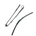 Wiper Arm Blade Kit for Case and New Holland Skid Steer and Compact Track Loaders 47778552 47405956