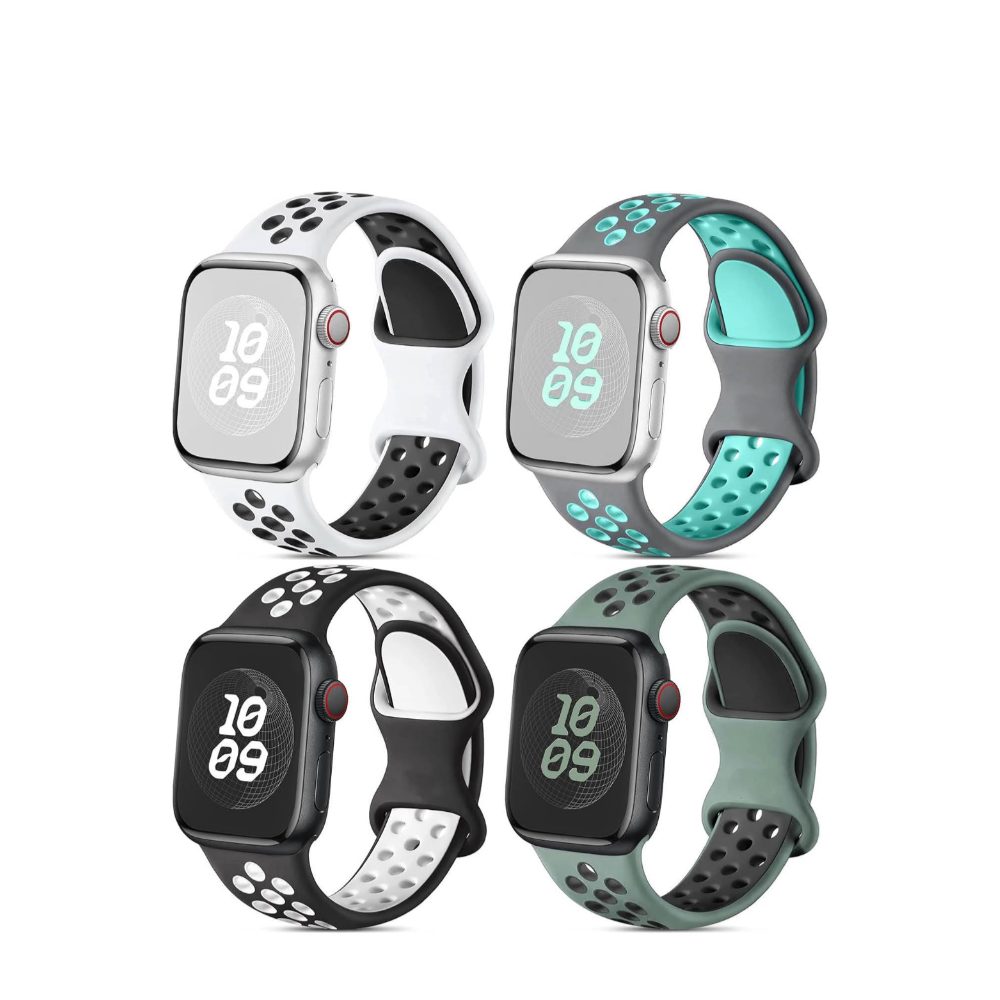 Apple Watch Silicone Sport Bands for Series 1-9 SE UltraUltra 2 Retail $15.00