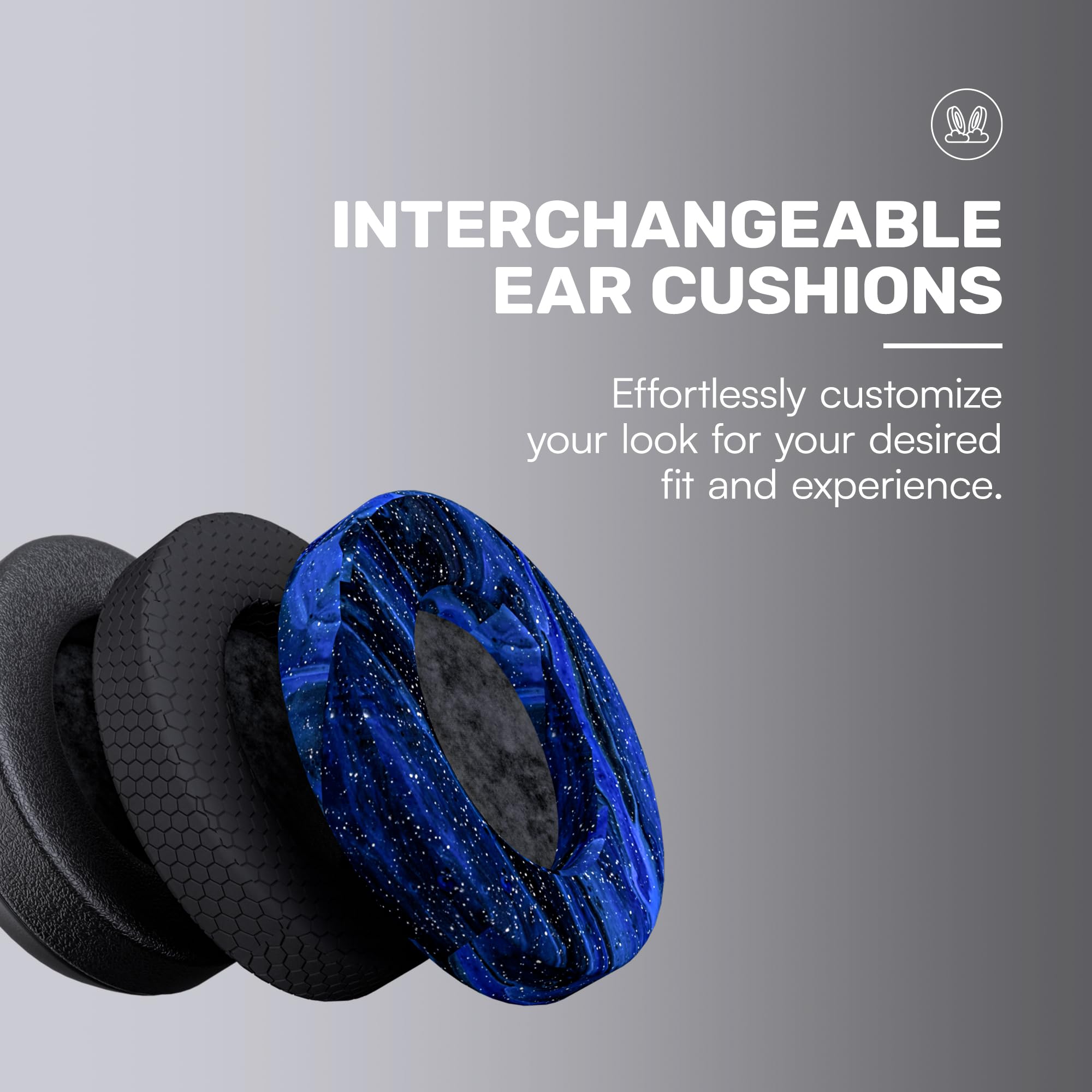 New Open-Box Raycon RBH841-23E Fitness BT ANC Awareness Mode 45H Battery Headphones Retail $129.00