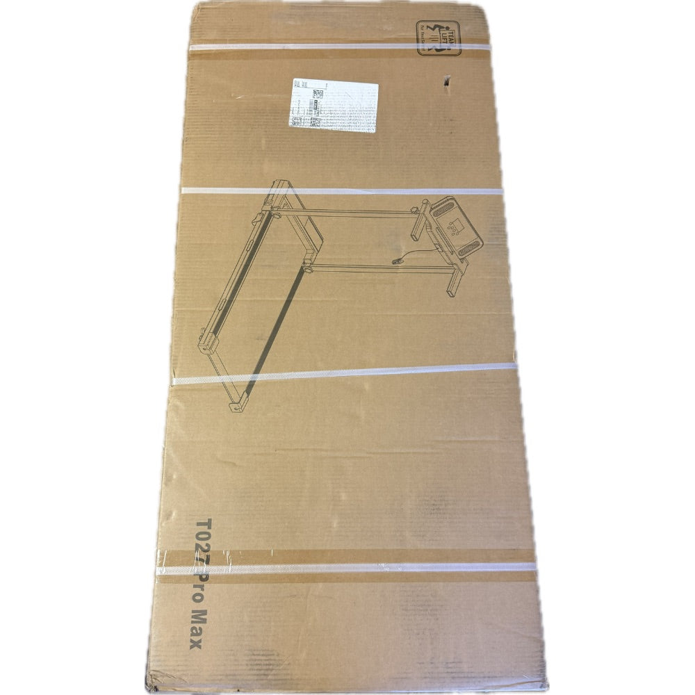 Foldable Walking Pad Treadmill Black 12 Programs 3.5HP Motor 400lb Capacity