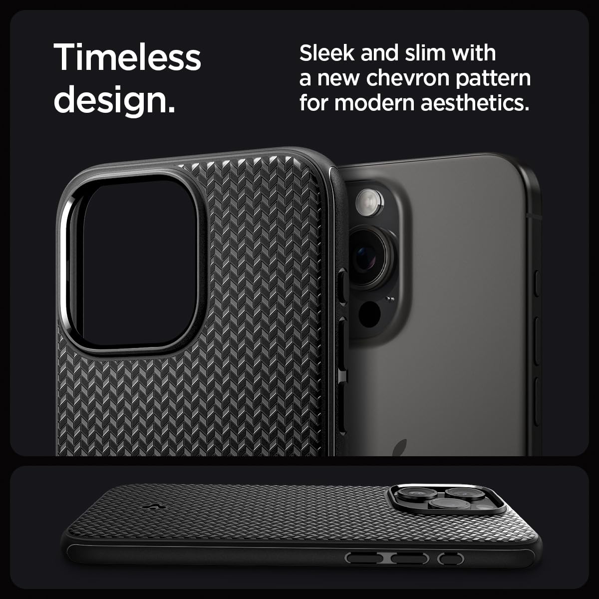 Spigen Mag Armor MagFit Case for iPhone 15 Pro Max MagSafe Compatible Navy Blue