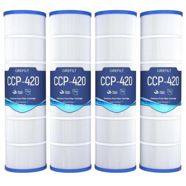 CCP420 Pool Filter Cartridges Replaces Pentair Clean & Clear Plus 420 Retail $119.00