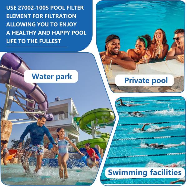-0100S Pool Filter Cartridge for Pentair Sta-Rite PLM100 System 2 Modular Media Filter