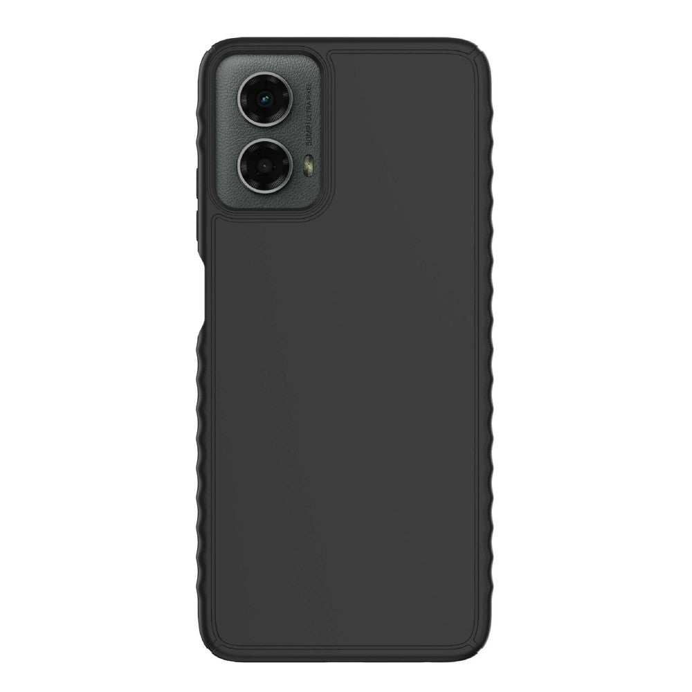 Stylized Gel Case for Motorola Moto G 5G 2024 Black
