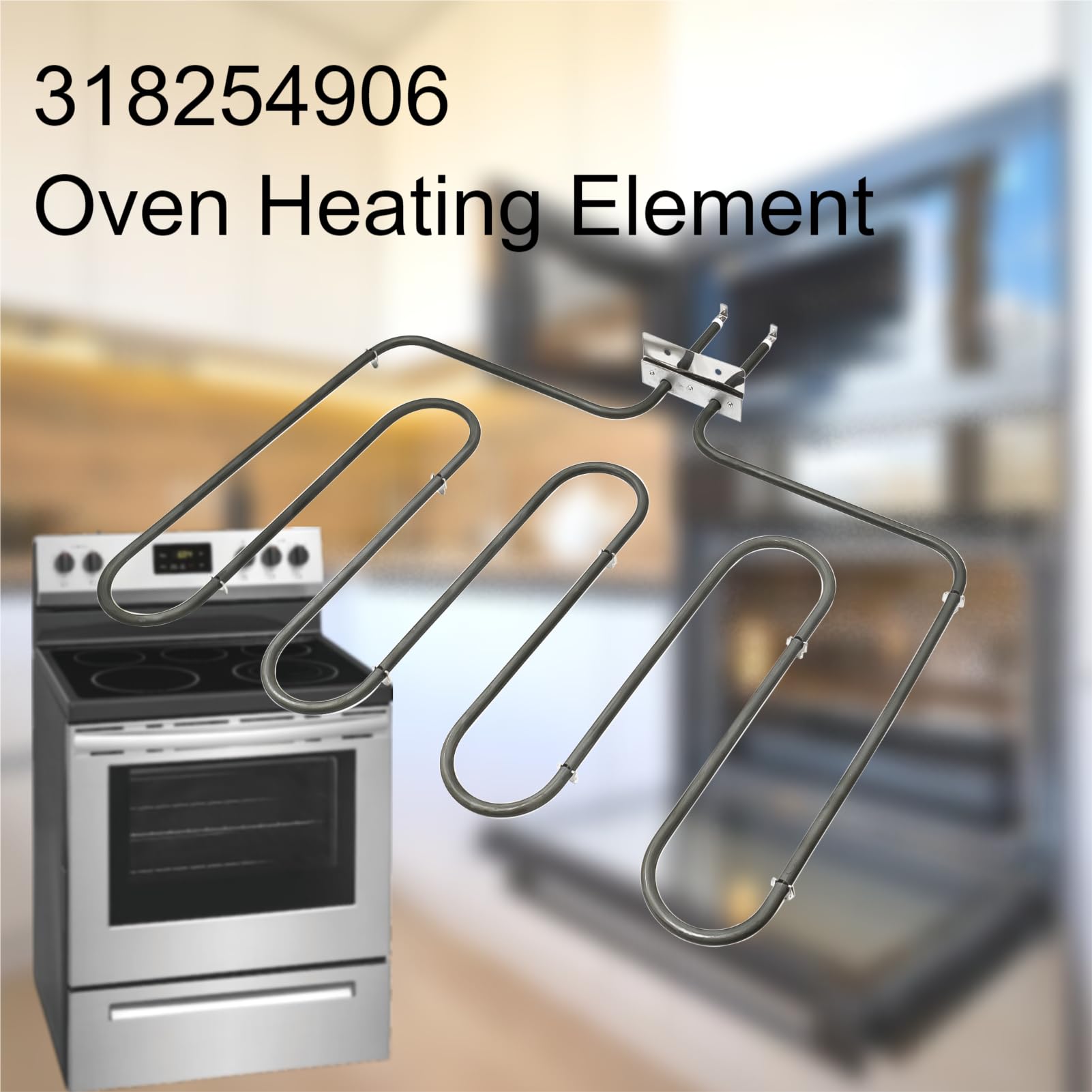 Oven Heating Element Compatible with Electrolux Kenmore Frigidaire Part  318254906