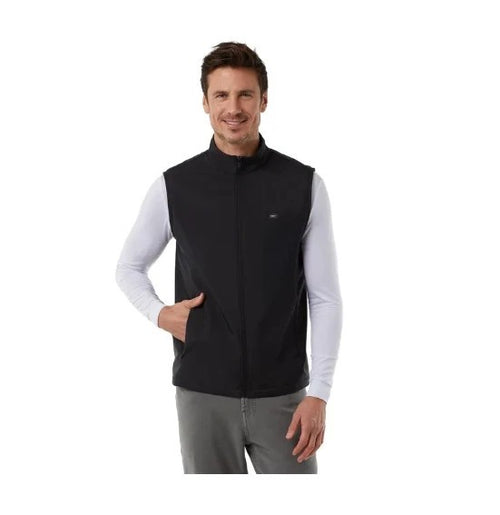 Black Rechargeable Heated Vest Large