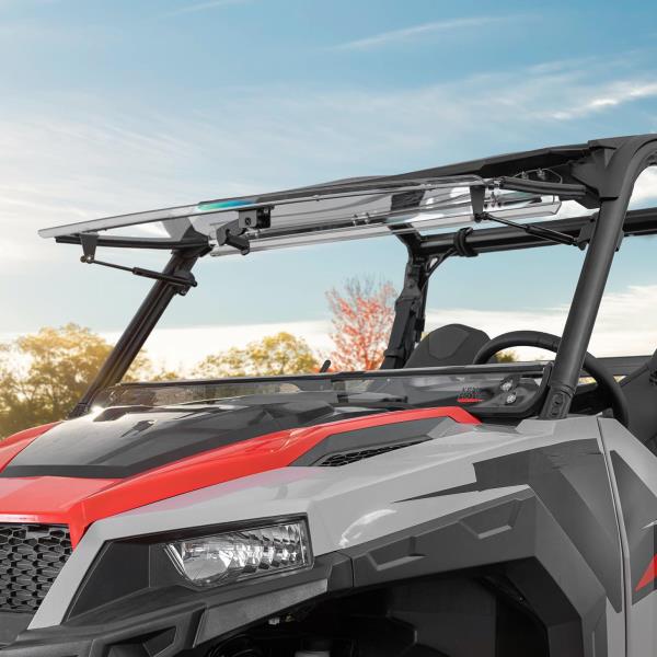 -IN-1 Front Flip Windshield for Polaris General 10004 1000XP 1000XP 4 1000