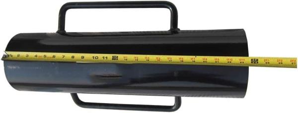 Inch Black Fence Post Driver with Handle 34LB Iron T Post Pole Pounder