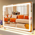 x 24 LED Makeup Vanity Mirror with 10X Magnification USB Charging Port and Dimmable 3 Modes Retail $88.00