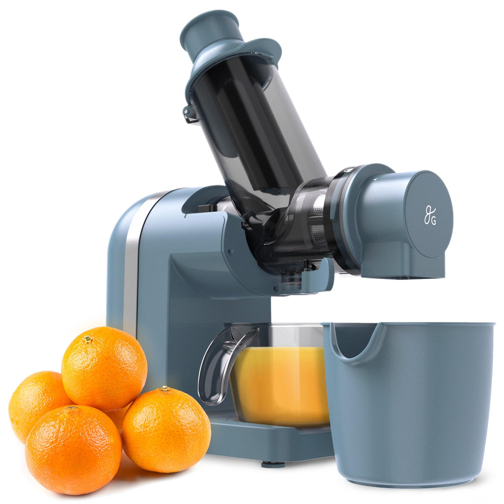 Greater Goods Cold Press Juicer Stone Blue
