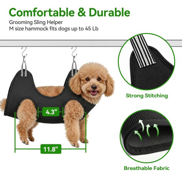 Foldable Pet Grooming Table 35.5 L x 23.6 W x 30 H with Adjustable 33.5 Arm and Tray