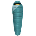 Open-Box New Kelty Cosmic 20 Degree 550 Down Fill Womens 3-Season Sleeping Bag - Deep Lake Teal