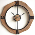 MASHI 20" Wall Clock for Living Room,Non Ticking Silent Battery Operated Retail $39.00