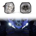 Black LED Headlights for Yamaha YXZ 1000R 2016-2021  Wolverine X2X4 2018-2021 2 Pcs